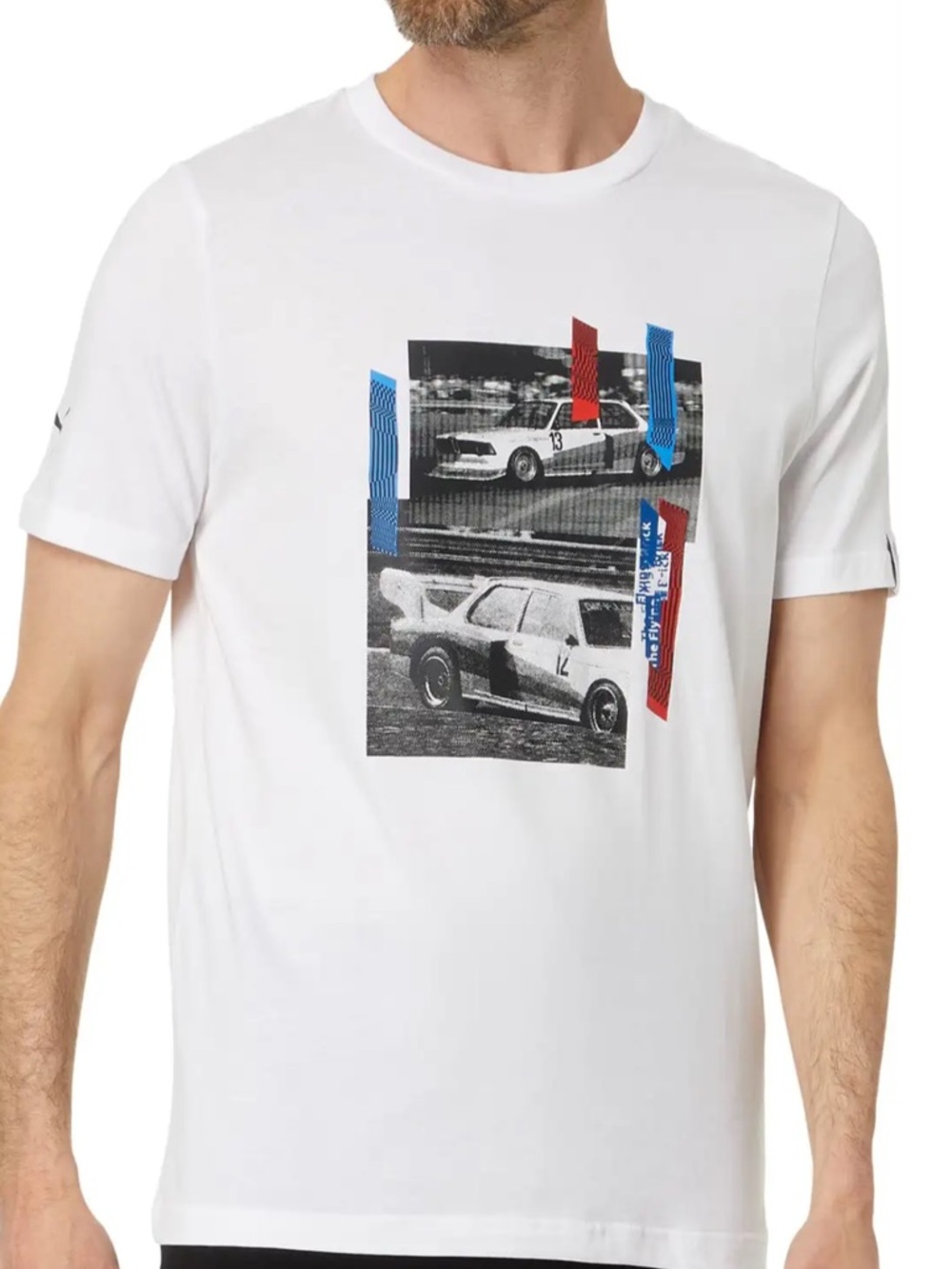 Puma White Short-Sleeve BMW M Motorsport. Size M. NWT.